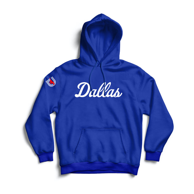 Cowboys Script Orange Hood Youth - DuPree Sports